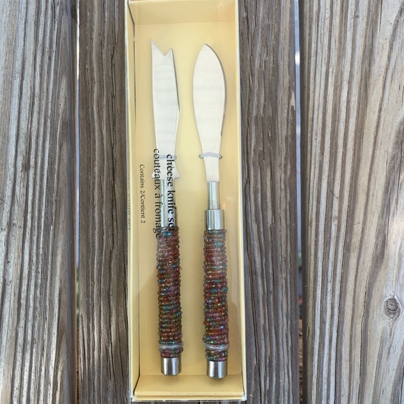 NWT Pier 1 Cheese Knife Set - Picture 3 of 5